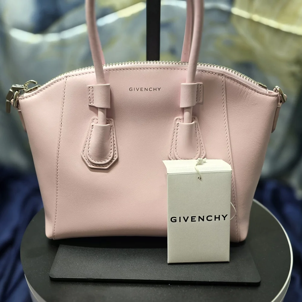 Givenchy Mini Antigona Sport Bag In Blossom Pink-Full Inclusion-NWT - Picture 3 of 16